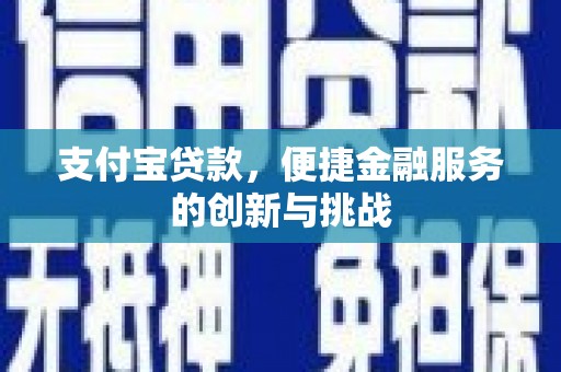 伊吾支付宝贷款，便捷金融服务的创新与挑战