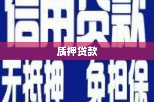 伊吾质押贷款