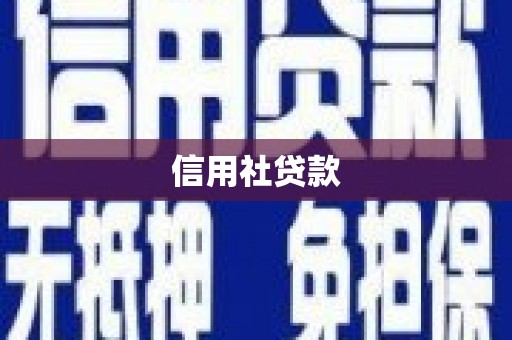 伊吾信用社贷款