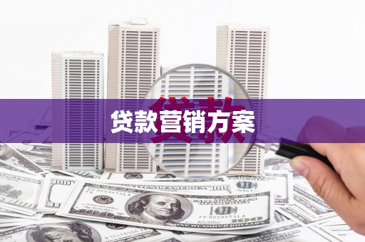 伊吾贷款营销方案