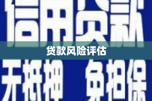 伊吾贷款风险评估