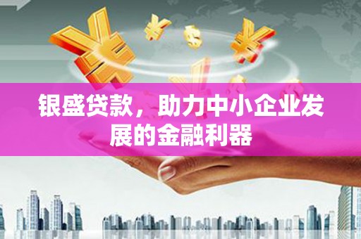 伊吾银盛贷款，助力中小企业发展的金融利器