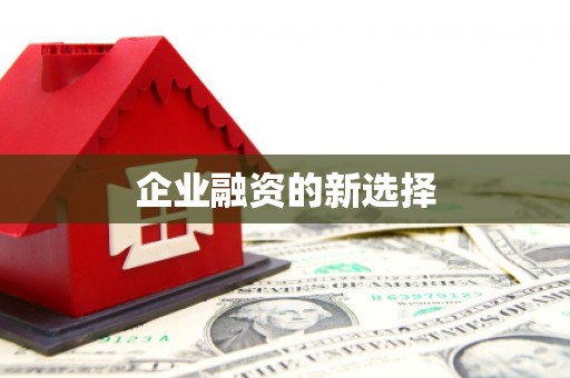 伊吾企业融资的新选择