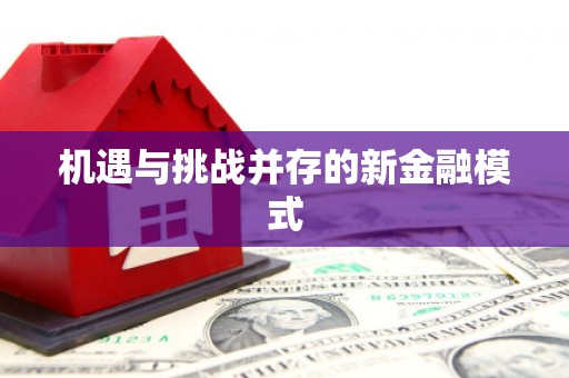 伊吾机遇与挑战并存的新金融模式