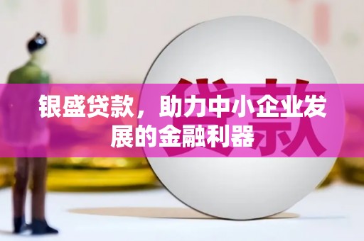 伊吾银盛贷款，助力中小企业发展的金融利器