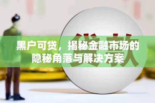 伊吾黑户可贷，揭秘金融市场的隐秘角落与解决方案