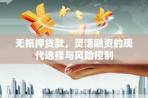 伊吾无抵押贷款，灵活融资的现代选择与风险控制