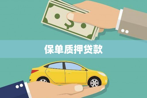伊吾保单质押贷款