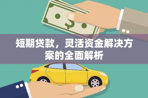 伊吾短期贷款，灵活资金解决方案的全面解析