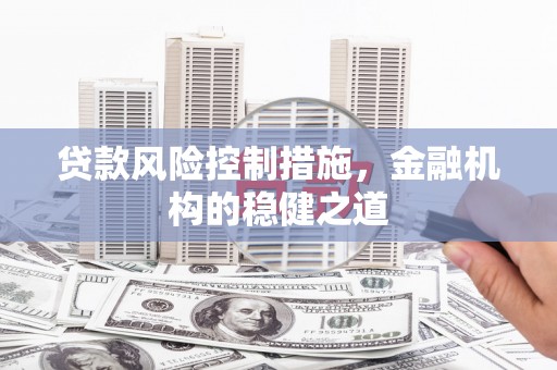 伊吾贷款风险控制措施，金融机构的稳健之道