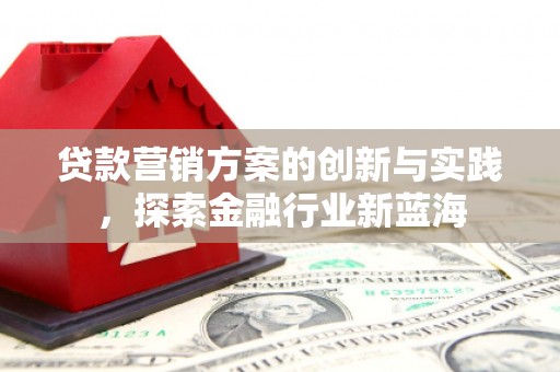 伊吾贷款营销方案的创新与实践，探索金融行业新蓝海
