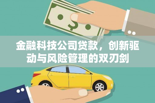 伊吾金融科技公司贷款，创新驱动与风险管理的双刃剑